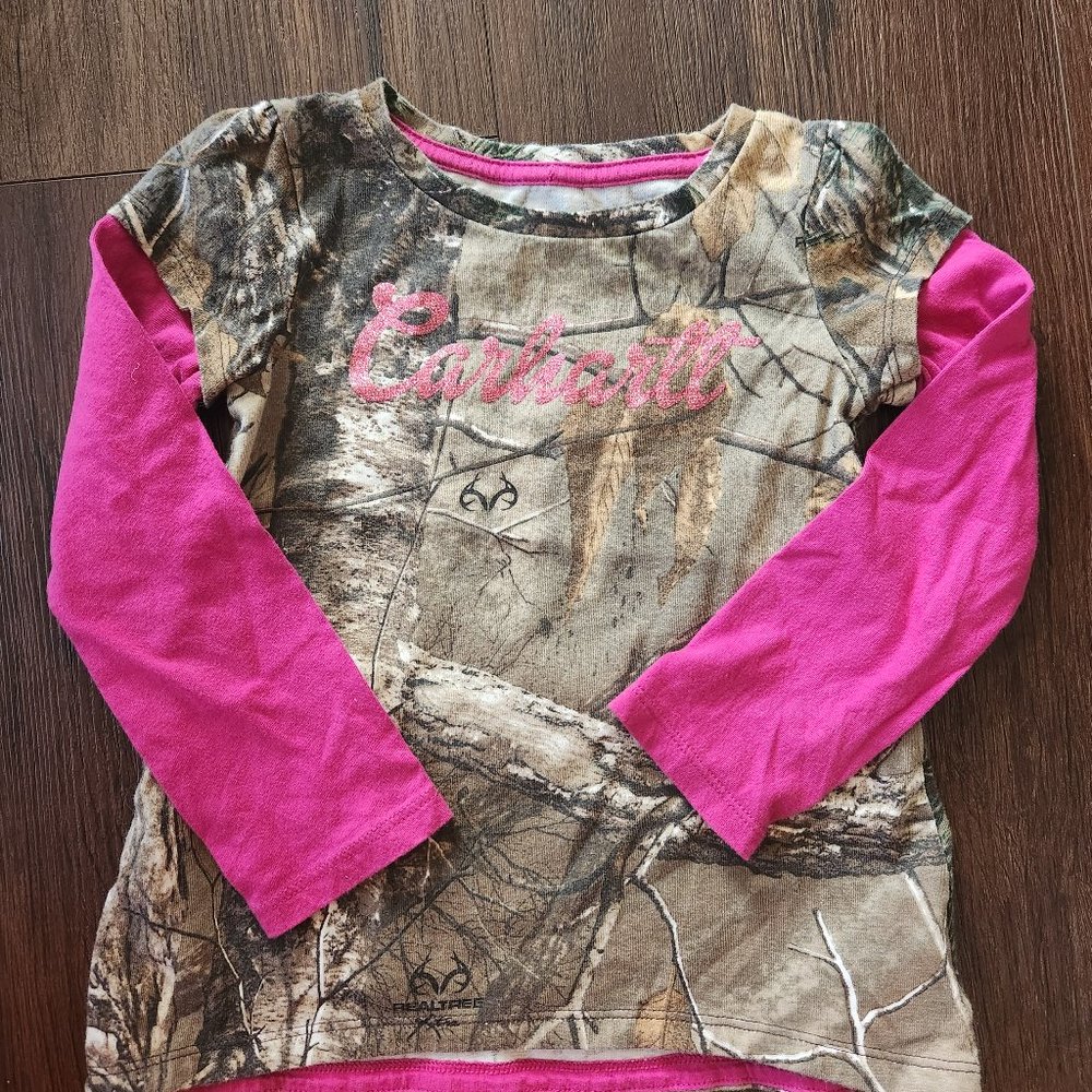 Carhartt Realtree Camo Toddler Shirt